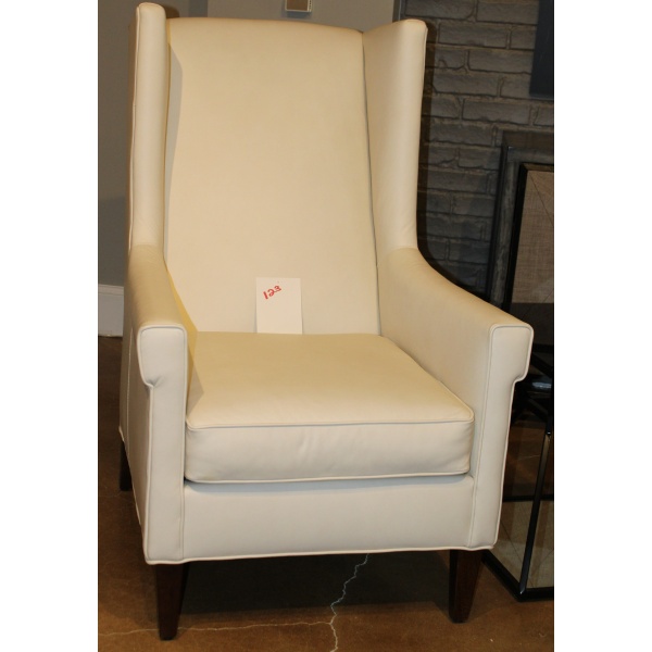 Leather Accent Chair 123