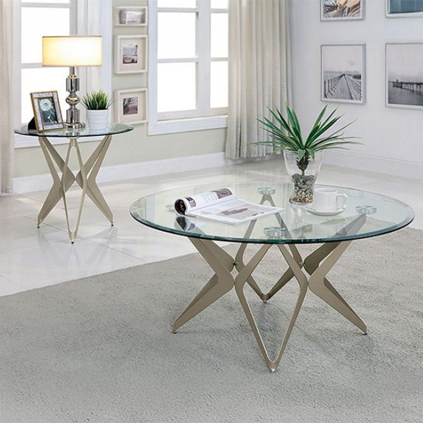 2pc Living Room Table Set 368