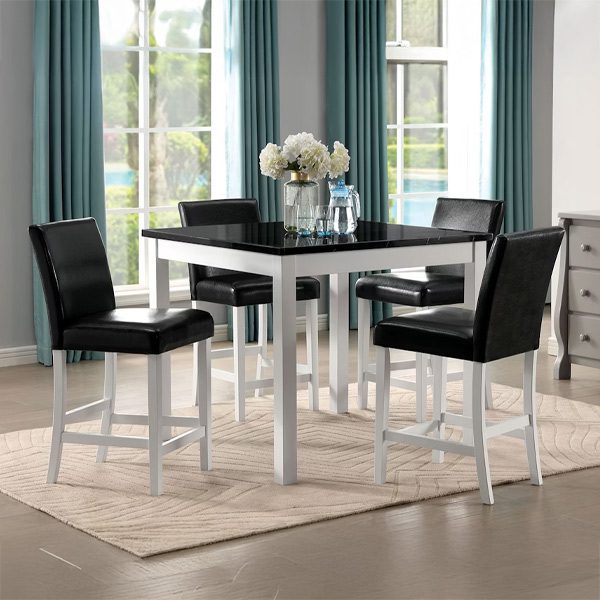 5pc Counter Height Dining Room Set 383