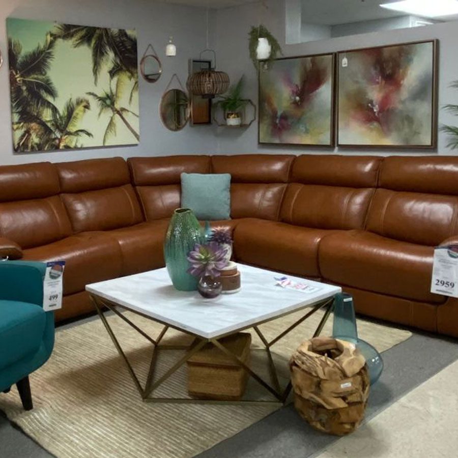 5pc Power Reclining Sectional 245