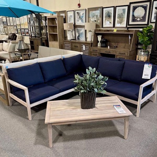 2pc Outdoor Sectional 344